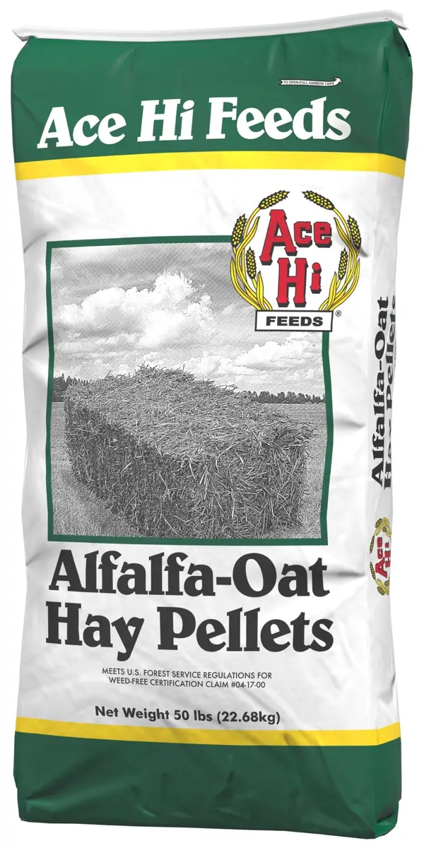 Alfalfa-Oat Hay Pellets